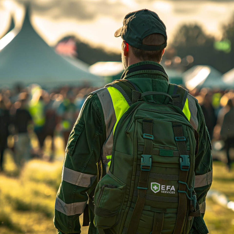 AI Photo of a First Aider at an Event